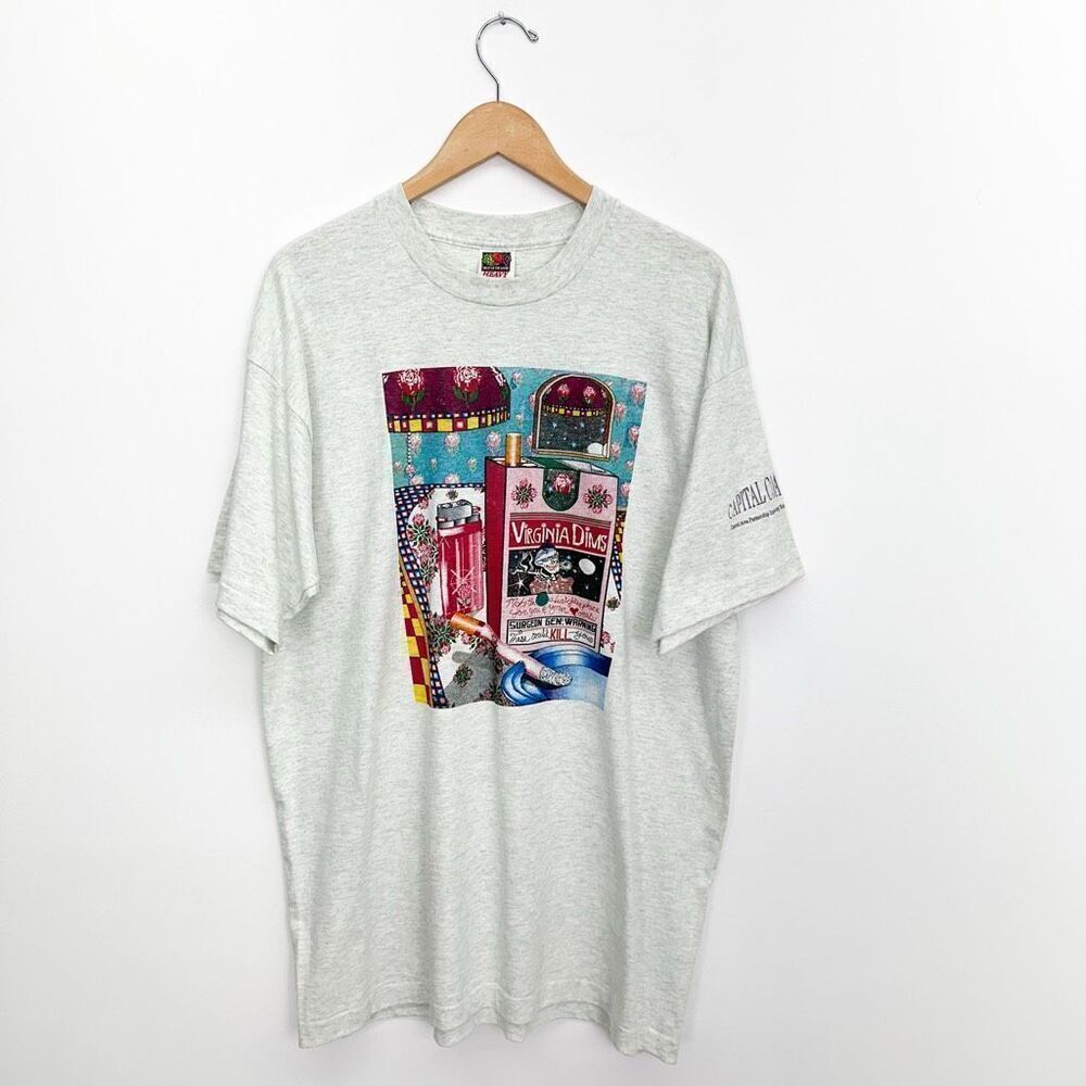 Fruit of the Loom Unisex Vintage Single Stitch “Don’t be a Tobacco Sucker”
